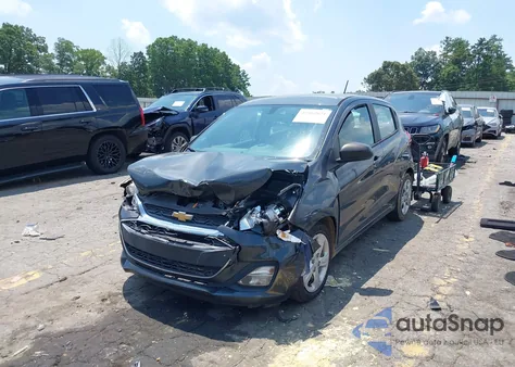 2020 Chevrolet Spark Fwd Ls Automatic из США, поврежденный, VIN KL8CB6SA8LC412324